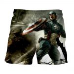 Triggered Captain America Civil War Fighting Cool Boardshorts