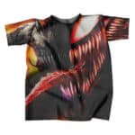Venom Psychotic Carnage Symbiote Evil Supervillain T-Shirt
