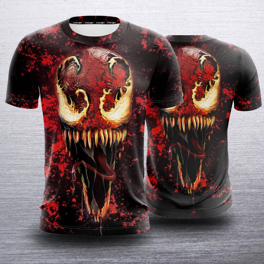 Venom Psychotic Carnage Symbiote Evil Supervillain T-Shirt