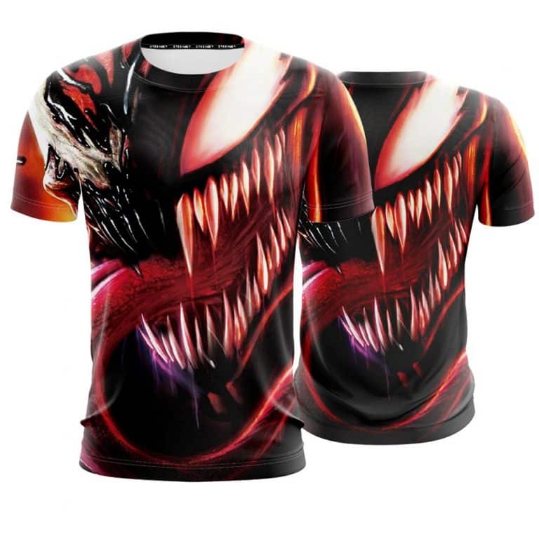 Venom Psychotic Carnage Symbiote Evil Supervillain T-Shirt ...