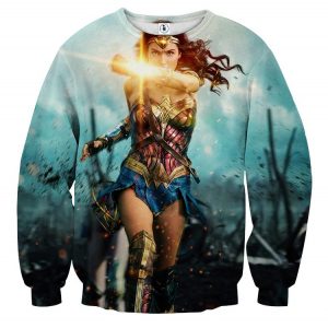 2020 New 3D Printing Wonder Woman Diana Prince Men Women Hipster  Hoodie/Sweatshirt