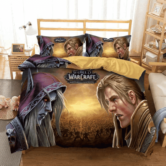 World of Warcraft Battle for Azeroth Cinematic Bedding Set