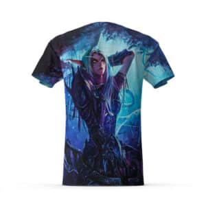 World of Warcraft Sylvanas The Forsaken Queen Art T-Shirt