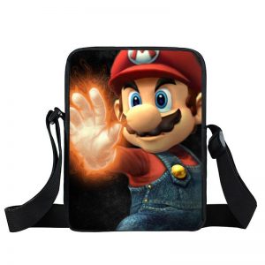 Super Mario Cool Fire Gloves Iconic Posture Cross Body Bag