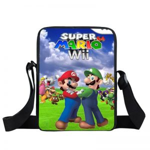 Super Mario Wii Luigi & Mario Cross Arm Pose Cross Body Bag