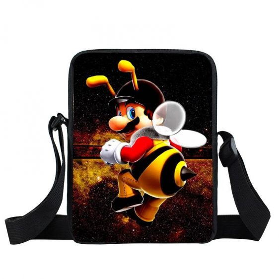 Super Mario Galaxy Vibrant Bee Costume Cross Body Bag