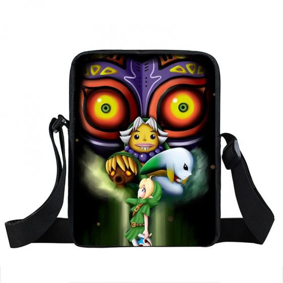 The Legend Of Zelda Majora's Mask Transformation Cross Body Bag