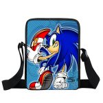 Sonic The Hedgehog Cool Back Pose Blue Cross Body Bag
