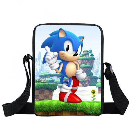 Sonic The Hedgehog 3D Greenhill Zone Cross Body Bag