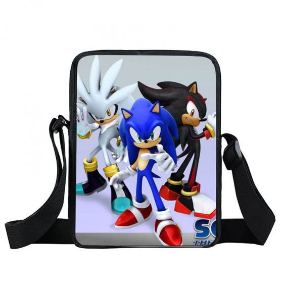 Sonic Silver Shadow The Hedgehog Epic Cross Body Bag