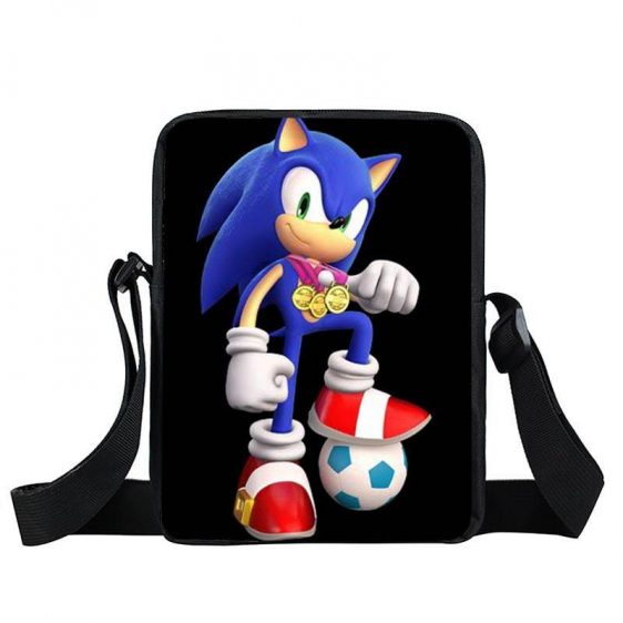 Sonic The Hedgehog Cool Football Champion Cross Body Bag