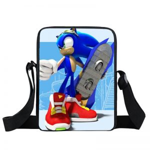 Fierce Sonic The Hedgehog Hover Board Cross Body Bag