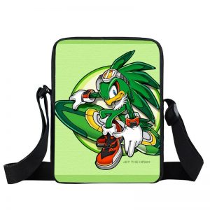 Sonic Riders Jet The Hawk Hover Board Green Cross Body Bag