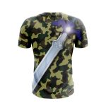 The Legend Of Zelda Gold Logo Camouflage Style Dope T-Shirt