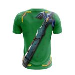 The Legend Of Zelda Hylian Shield Artistic Green T-Shirt