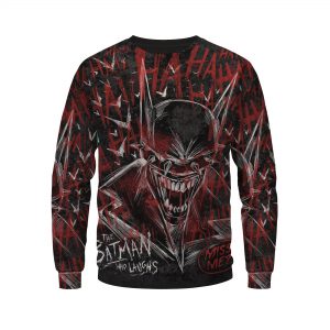 The Batman Who Laughs Bloody And Creepy Design Sweatshirt