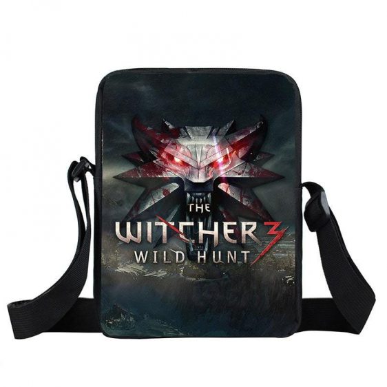 The Witcher 3 Wild Hunt Wolves Symbol Emblem Cross Body Bag