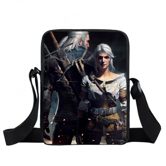 The Witcher 3 Ciri and Geralt Forest Leshen Cross Body Bag