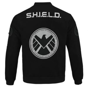 Amazing Agent Of S.H.I.E.L.D. Uniform Black Bomber Jacket
