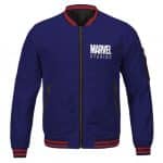 Vintage Marvel Studios 93 Awesome Navy Blue Letterman Jacket