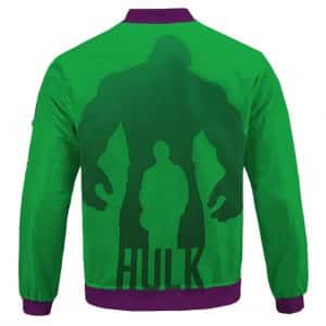 The Indestructible Hulk Bruce Banner Green Letterman Jacket
