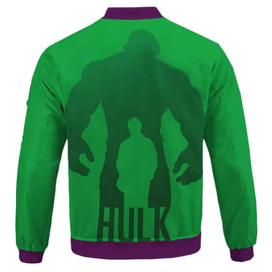 The Indestructible Hulk Bruce Banner Green Letterman Jacket