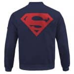 Man Of Steel Superman Logo Minimalistic Design Bomber Jacket