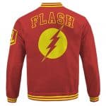 Justice League The Flash Barry Allen Logo Awesome Varsity Jacket