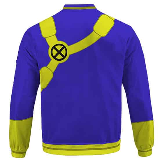 X-men Cyclops Scott Summers Costume Cosplay Letterman Jacket