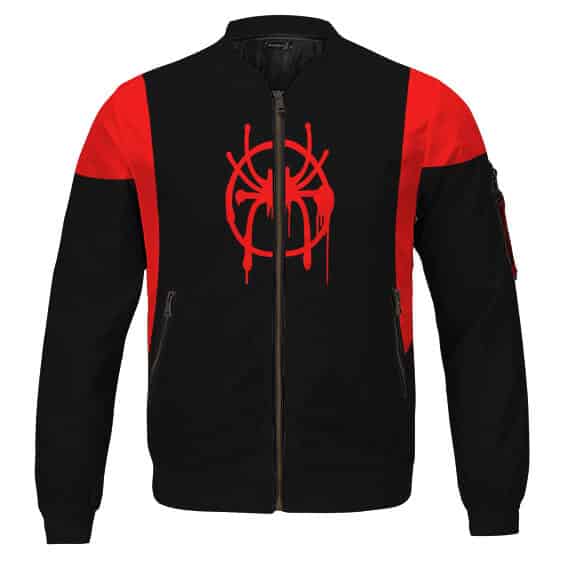 Spider-Man Miles Morales Into The Spider-Verse Bomber Jacket