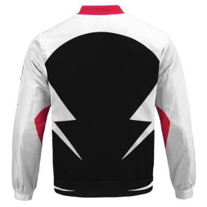 Spider-Gwen Into The Spider-Verse Costume Cosplay Bomber Jacket