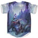 DOTA 2 Beautiful Luna The Moon Rider Baseball Uniform