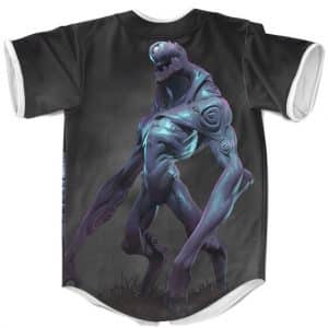 Amazing Fortnite Mist Blaster Monster Artwork Baseball Shirt