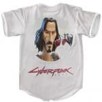 Cyberpunk 2077 Johnny Silverhand 3D Art Dope Baseball Uniform
