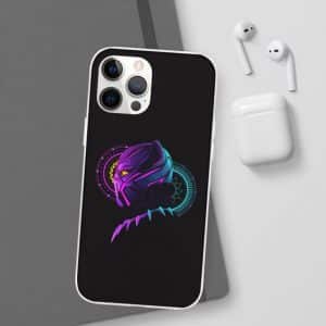 Black Panther Pink and Blue Spell Disc iPhone 12 Cover