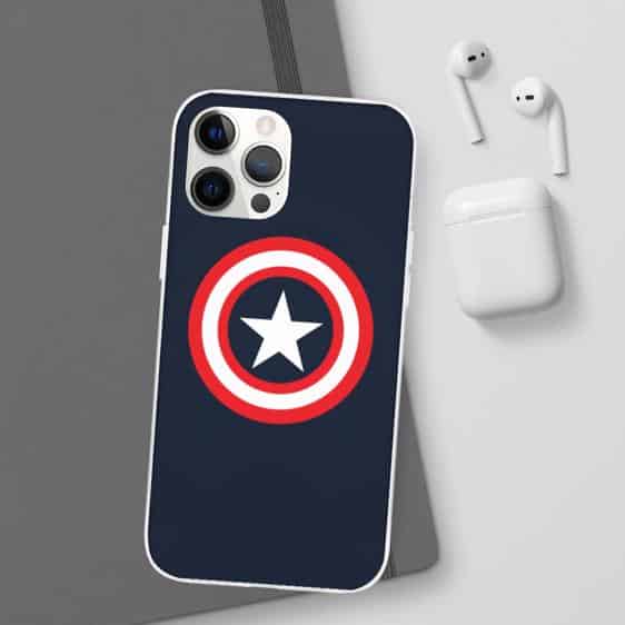 Captain America's Vibranium Shield Logo iPhone 12 Case