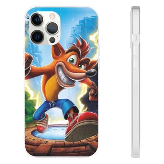 Crash Bandicoot Main Protagonist iPhone 12 Fitted Case
