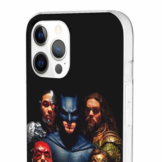 DC Movie Justice League Superheroes iPhone 12 Fitted Case