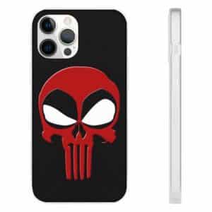 Deadpool and The Punisher Funny Logo Parody iPhone 12 Case