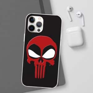 Deadpool and The Punisher Funny Logo Parody iPhone 12 Case