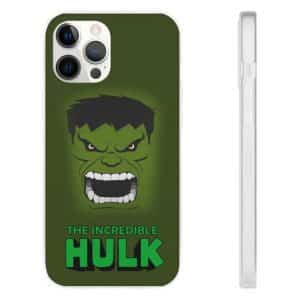 Fierce The Incredible Hulk Green iPhone 12 Fitted Case