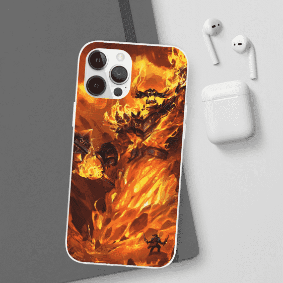 Hearthstone Legendary Ragnaros the Fire Lord iPhone 12 Case