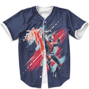 Marvel Ant-Man Transformation Awesome Navy Blue MLB Jersey