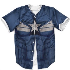 Marvel Captain America Stealth Suit Cosplay Dope MLB Jersey