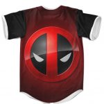 Marvel Deadpool Minimalistic Head Art Cool Baseball Uniform