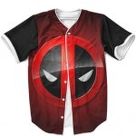 Marvel Deadpool Minimalistic Head Art Cool Baseball Uniform
