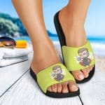 Marvel Endgame Thor Chibi Artwork Unique Slide Sandals