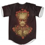 Marvel Galaxy Guardian Groot Serious Face Baseball Jersey