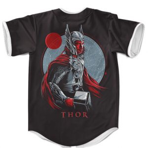 Marvel Thor God Of Thunder Artwork Amazing Baseball Shirt