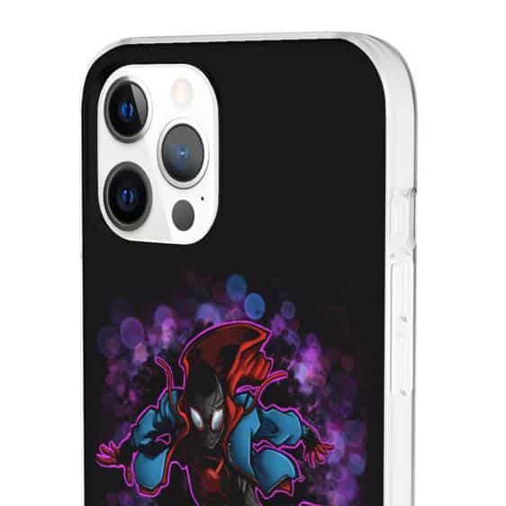 Miles Morales Into the Spider-Verse Black iPhone 12 Cover